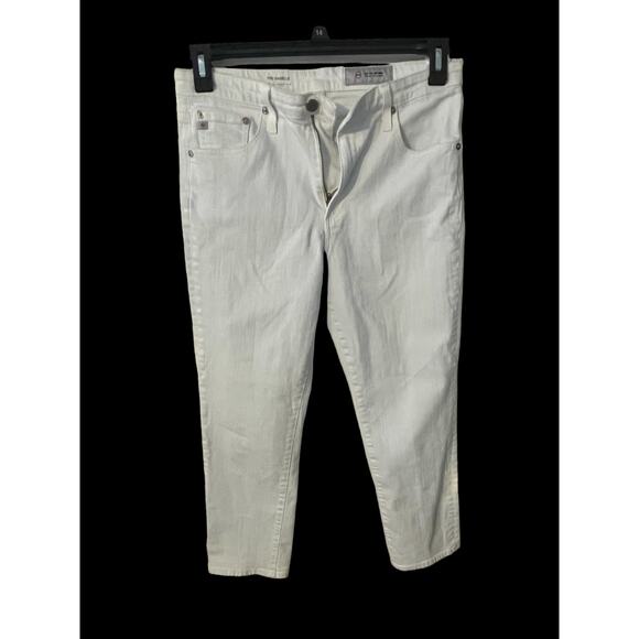 AG Adriano Goldschmied Womens Jeans The Isabelle High-Rise Straight Crop 30R - Picture 1 of 3
